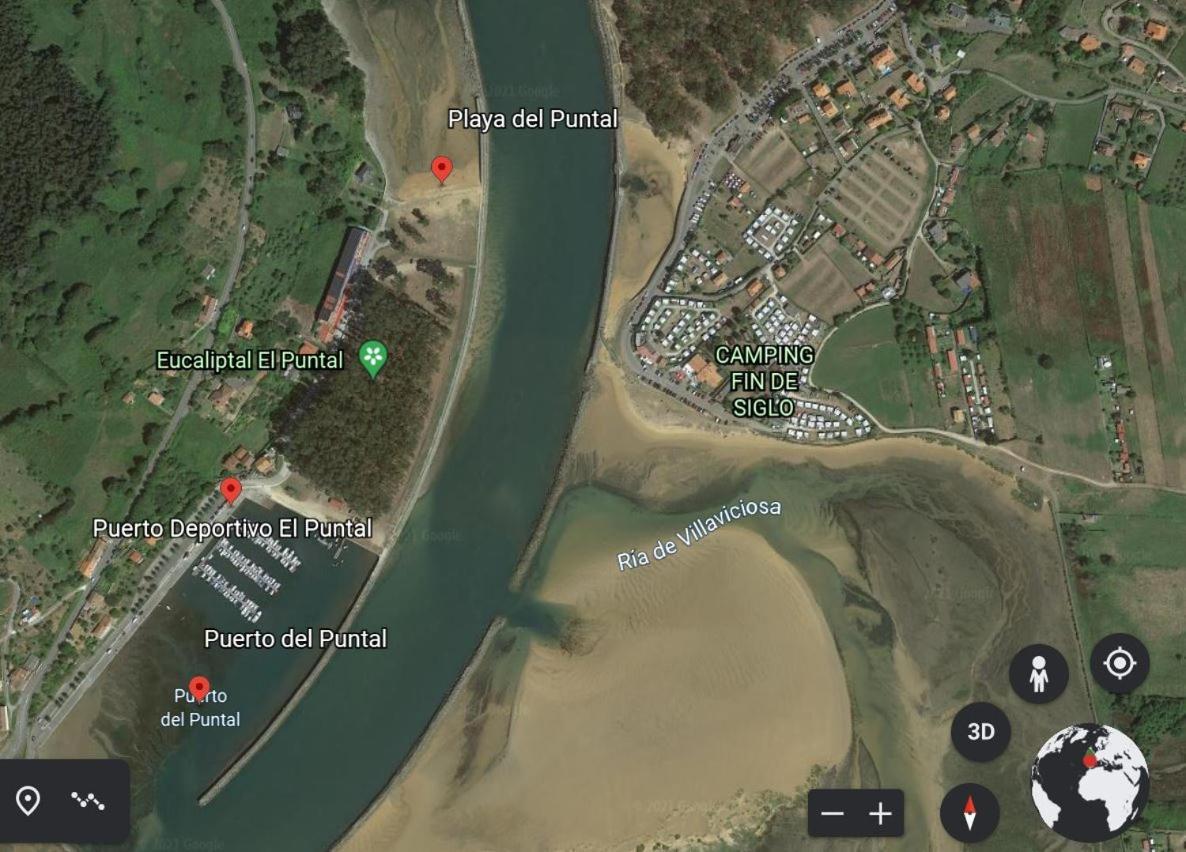 Playa Del Puntal Villaviciosa Asturias Lujo Primera Linea Playa Villaviciosa (Asturias) Exterior foto