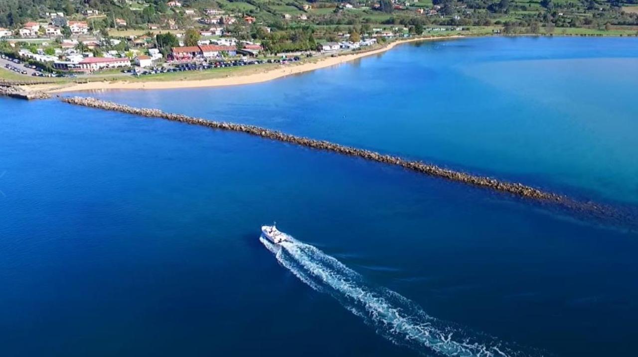 Playa Del Puntal Villaviciosa Asturias Lujo Primera Linea Playa Villaviciosa (Asturias) Exterior foto